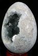 Gorgeous Celestine (Celestite) Geode Egg - Madagascar #37067-2